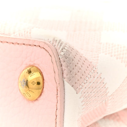 Louis Vuitton Taurillon Embroidered Vichy Capucines BB Light Pink 10 of 16