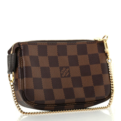 Louis Vuitton Damier Ebene Mini Pochette Accessories 3 of 7
