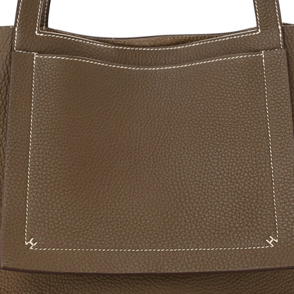 Hermes Taurillon Clemence Cabasellier 31 Etoupe 7 of 9
