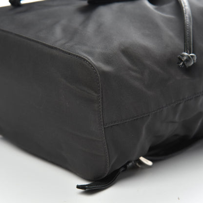 Prada Tessuto Nylon Chain Backpack Asfalto 7 of 9