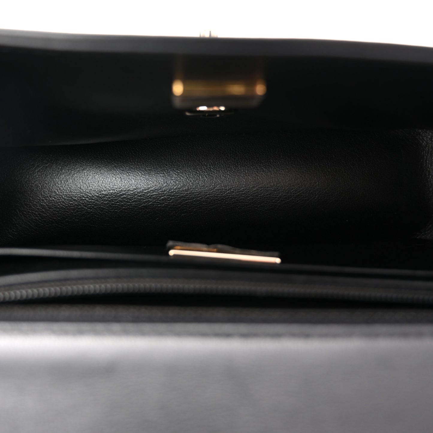 Lambskin Crystal Mini Rectangular Flap Black Multicolor