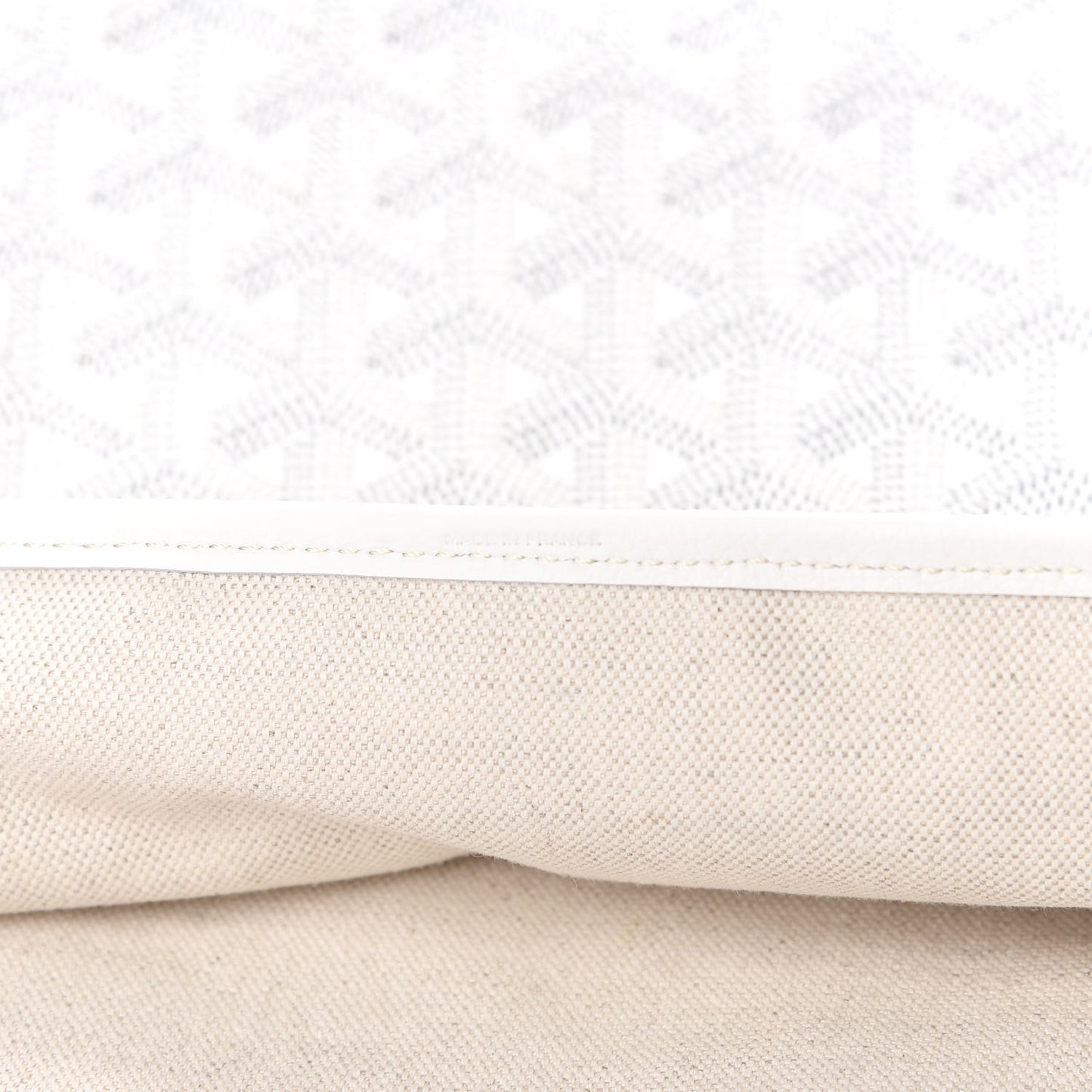 Goyardine Saint Louis GM White