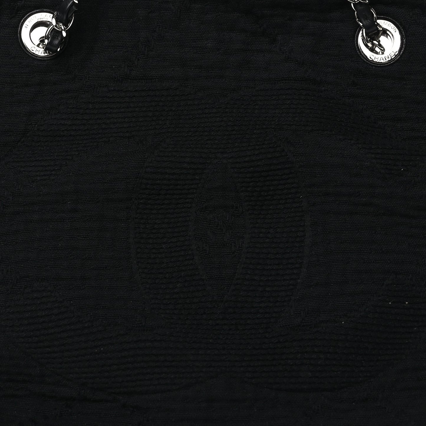 Canvas Small Double Face Tote  Black