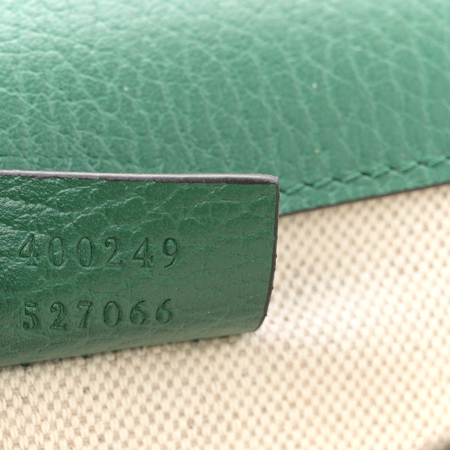 Gucci Pebbled Calfskin Small Dionysus Shoulder Bag Emerald 8 of 12