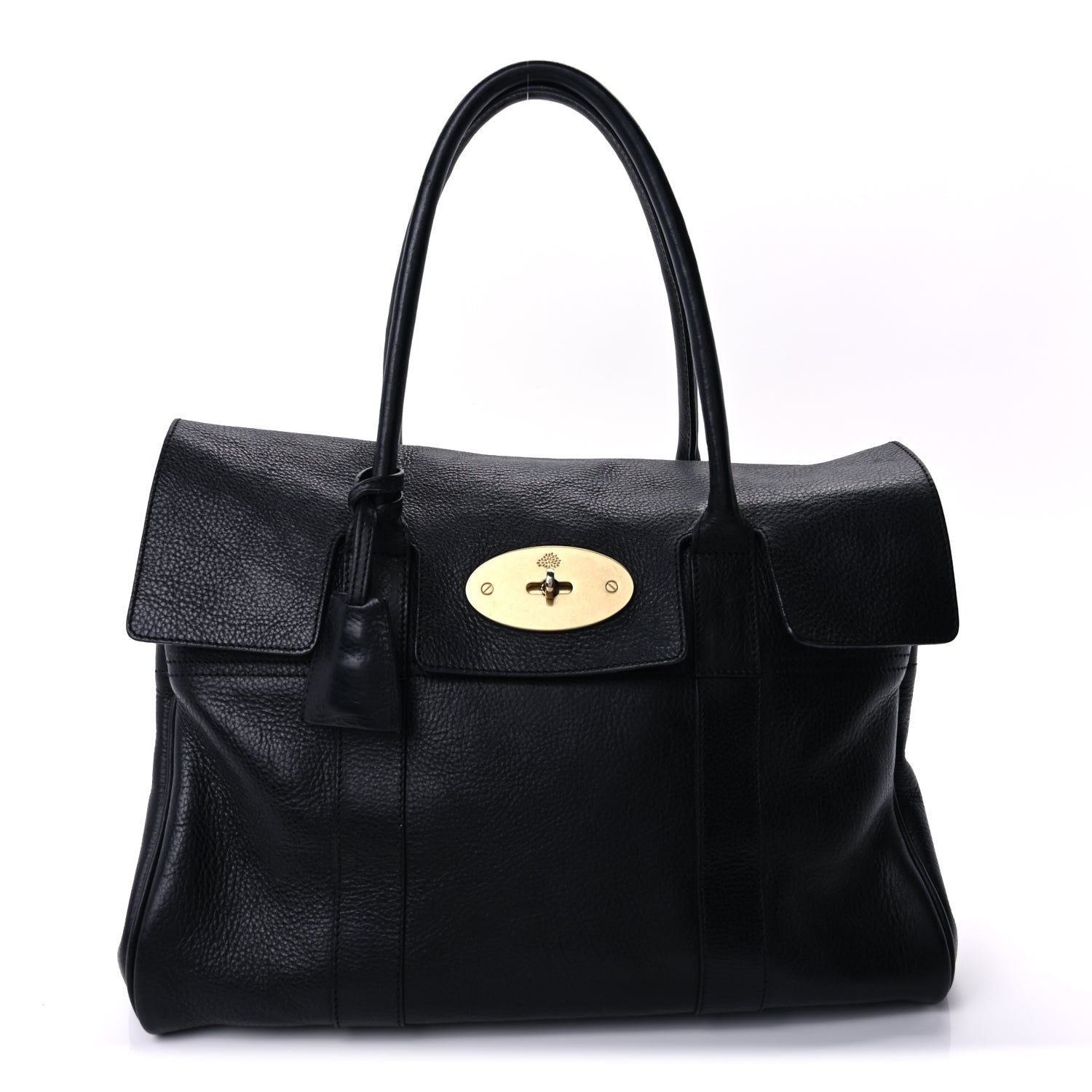 Mulberry Natural Vegetable Tanned Bayswater  Black 1 of 8