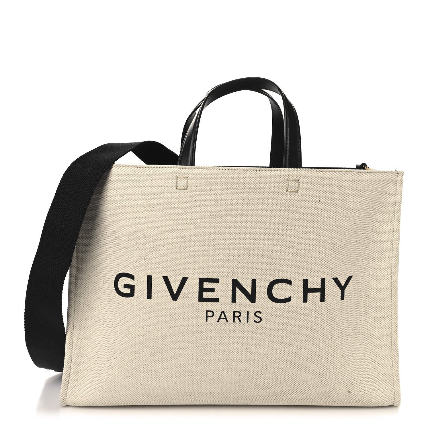 Givenchy Canvas Medium G-Tote Beige Black 1 of 7