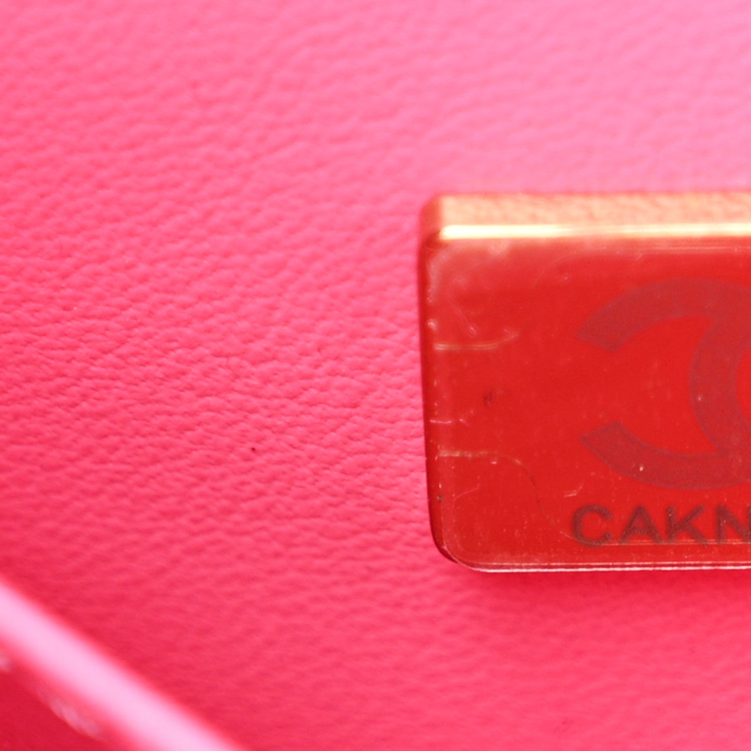 Chanel Caviar Quilted Small Coco Handle Flap Dark Pink 8 of 11