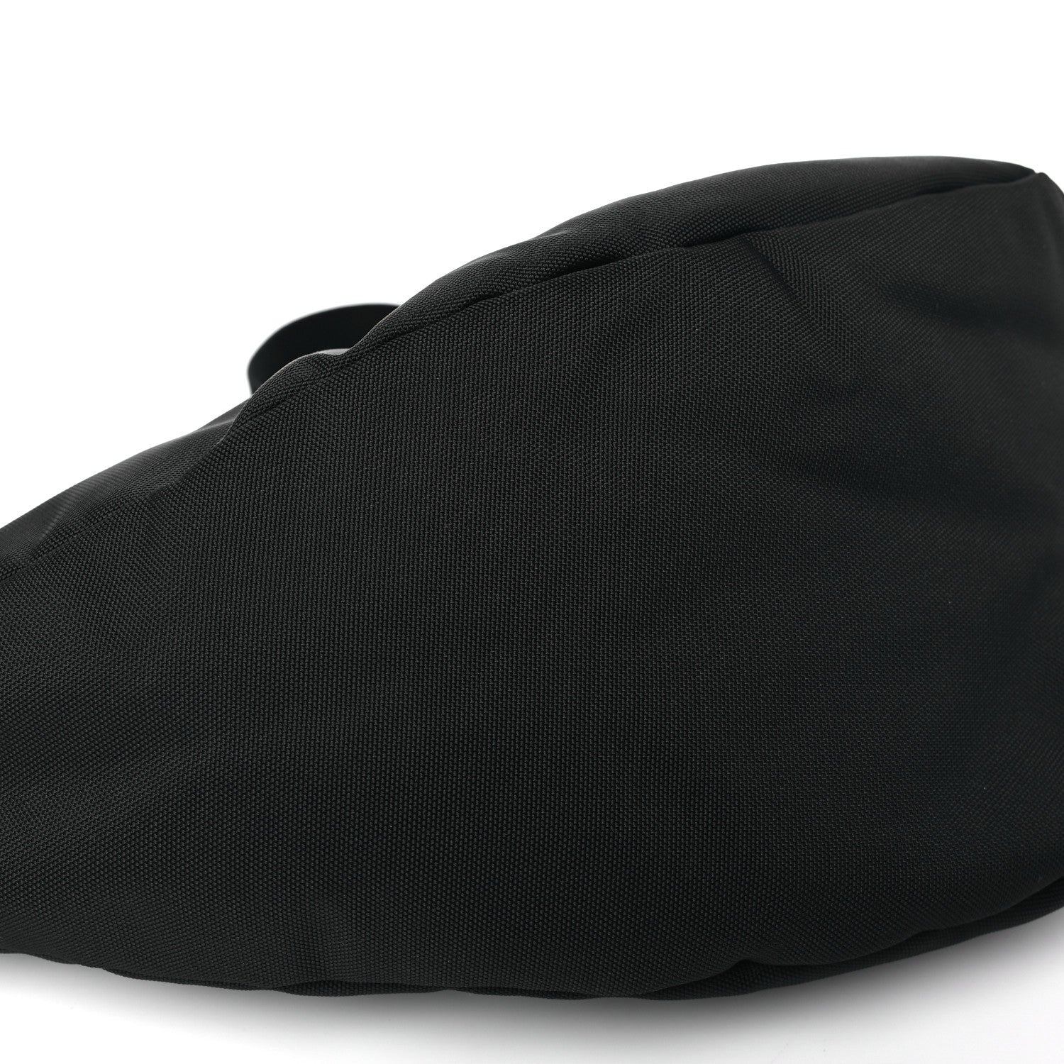 The Row Nylon Slouchy Banana Two Bag Black 8 of 9