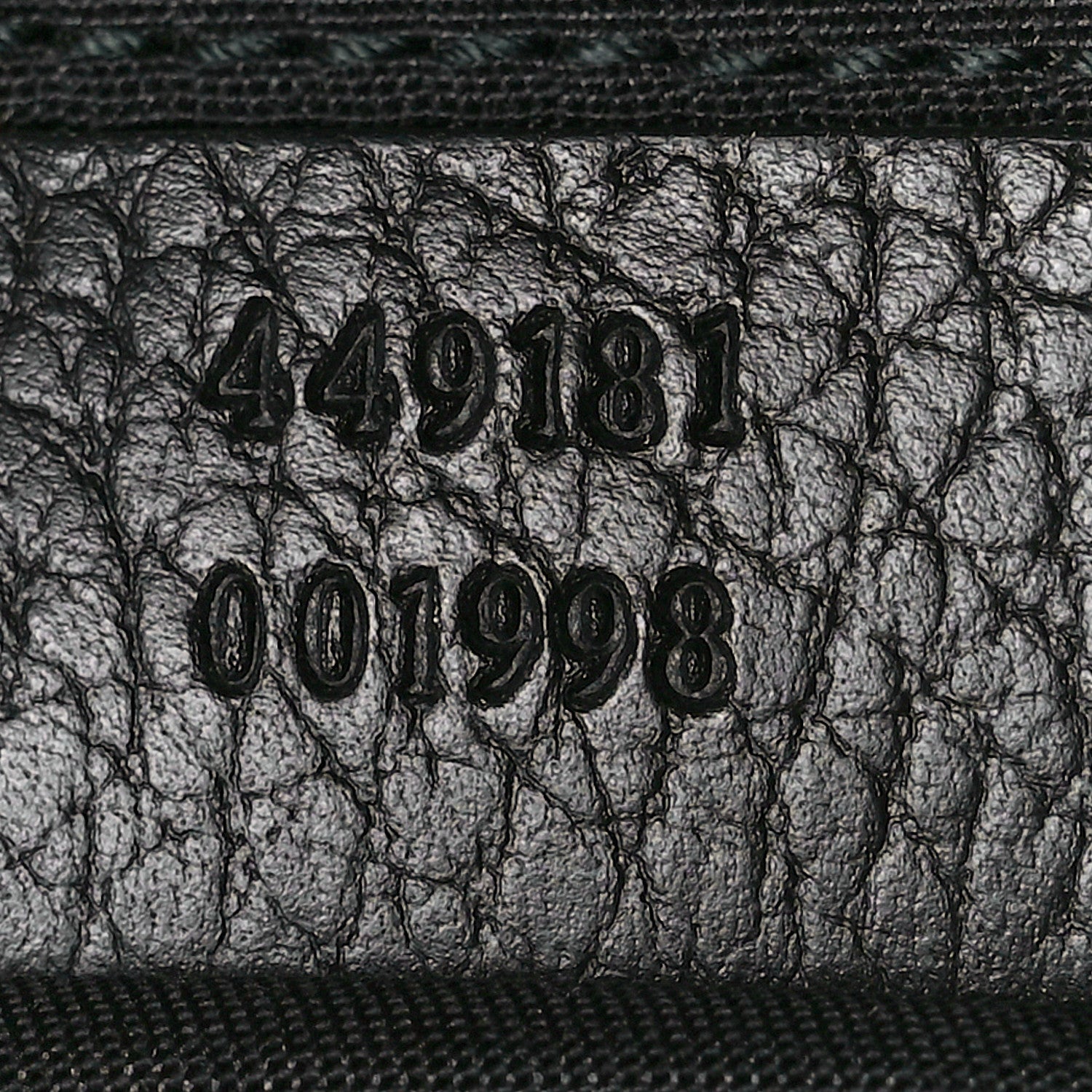 Gucci Nylon Monogram Slim Backpack Black 7 of 13