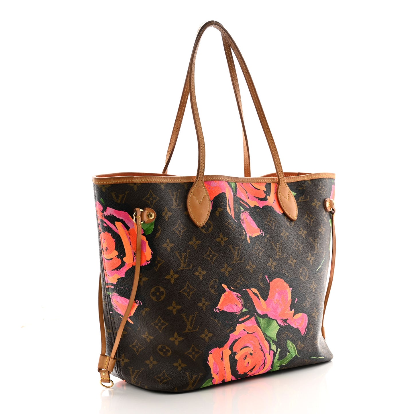 Monogram Roses Neverfull MM