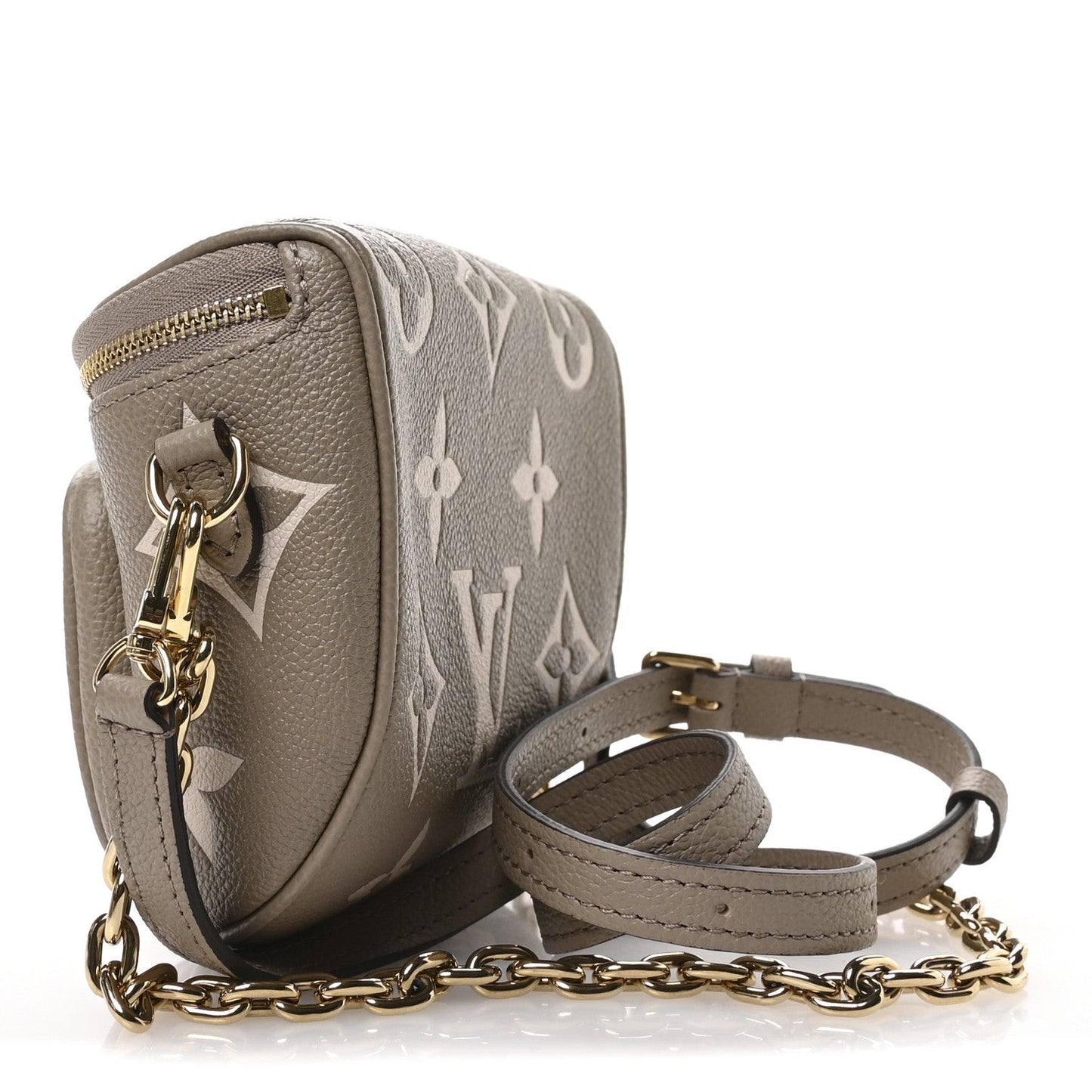 Empreinte Monogram Giant Mini Bumbag Tourterelle Cream