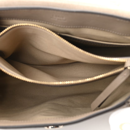 Chloe Calfskin Medium Faye Day Shoulder Bag Motty Grey 6 of 12