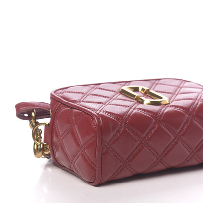 Marc Jacobs Calfskin Quilted The Softshot 21 Bag Red 8 of 10