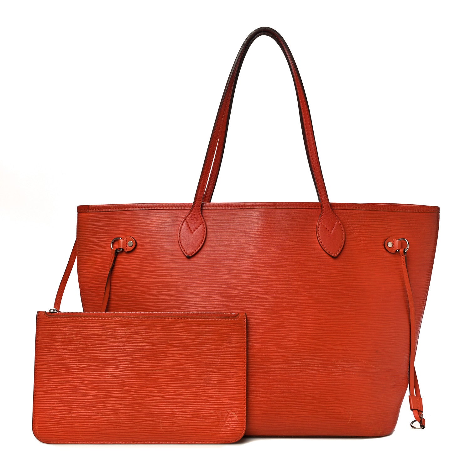 Louis Vuitton Epi Neverfull MM Piment 4 of 34