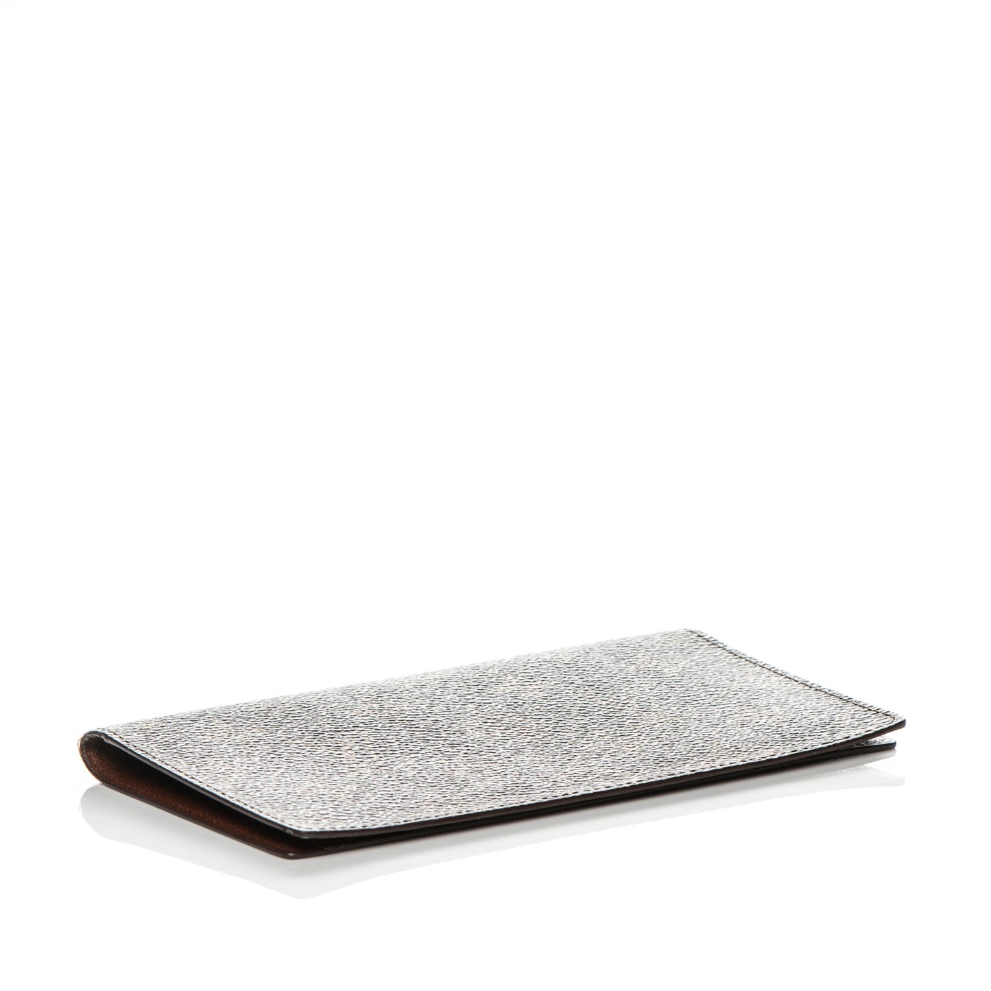 Monogram Simple Checkbook Holder Wallet Cover