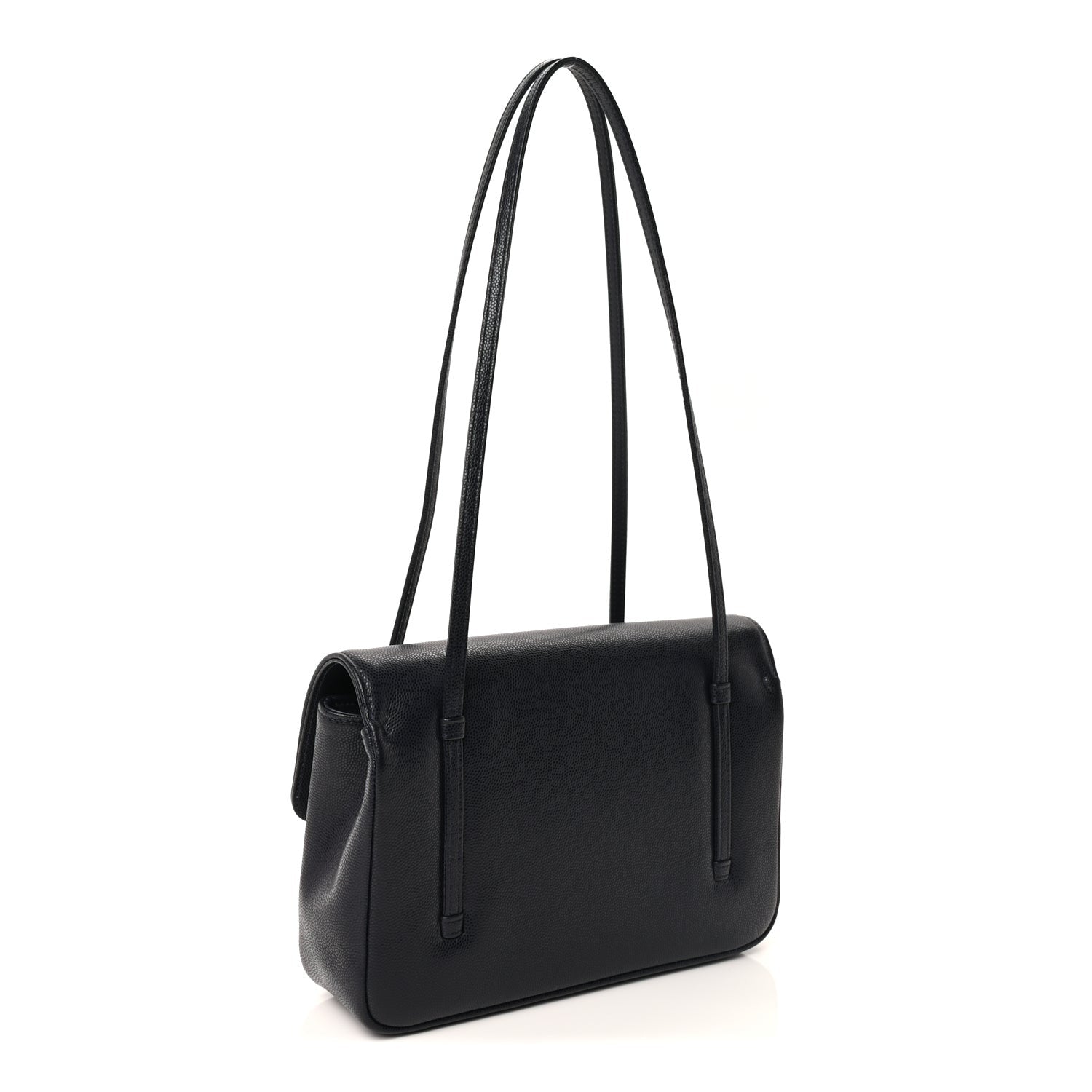 Chanel Shiny Caviar Preppy Coco Small Flap Bag Navy 2 of 8