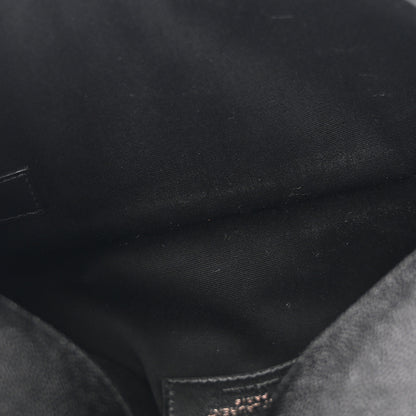 Saint Laurent Grain De Poudre Monogram Uptown Pouch Black 5 of 8