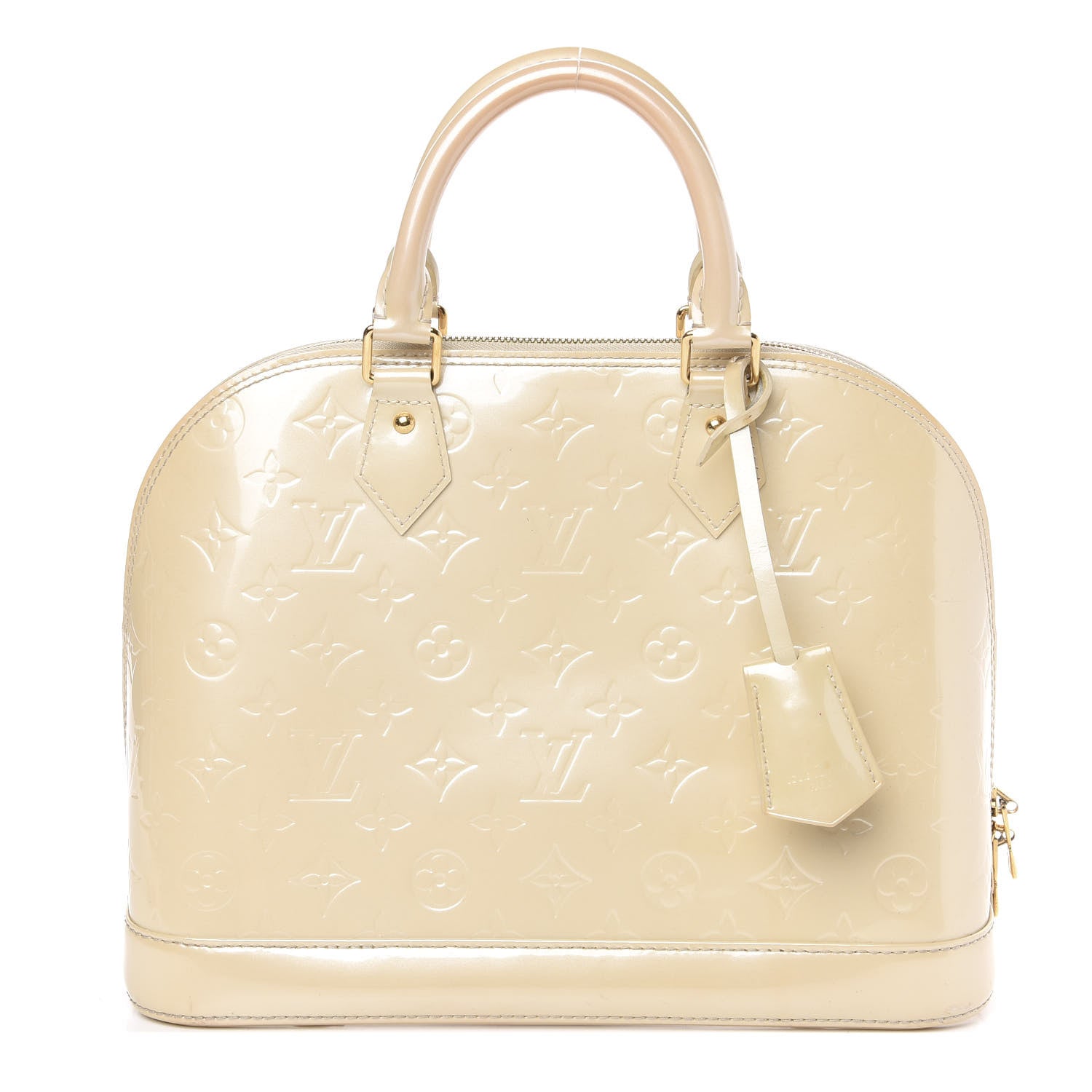 Louis Vuitton Vernis Alma PM Blanc Corail 1 of 15