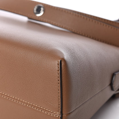 Fendi Vitello Dolce Croc Tail Medium By The Way Boston Bag Foresta Marrone 13 of 13