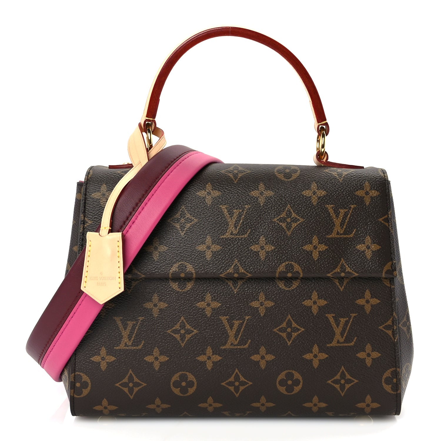 Louis Vuitton Monogram Cluny BB Bordeaux Fuchsia Bordeaux Fuchsia 2 of 9