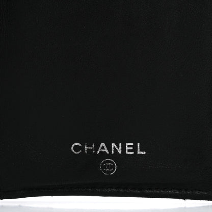 Chanel Lambskin Quilted Large Flap Wallet Black 6 of 7