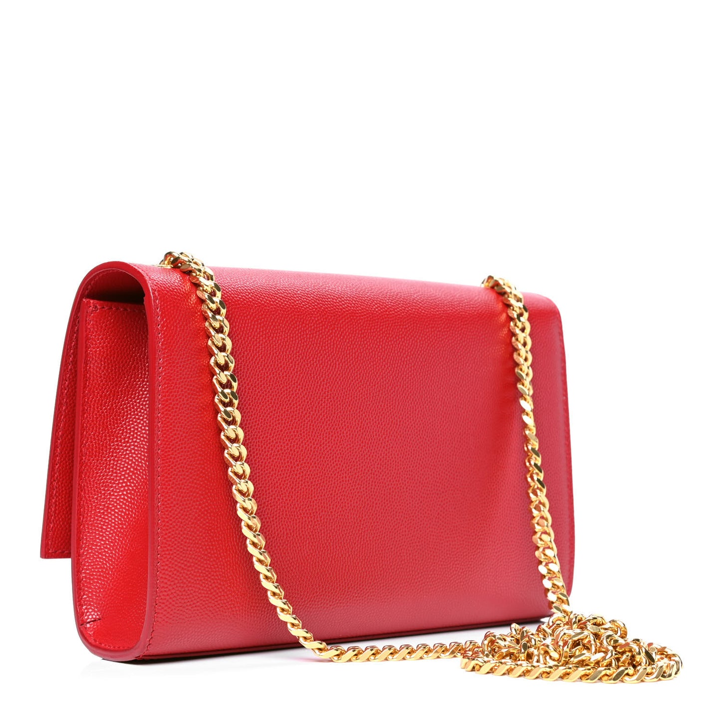 Grain De Poudre Small Monogram Kate Satchel Red