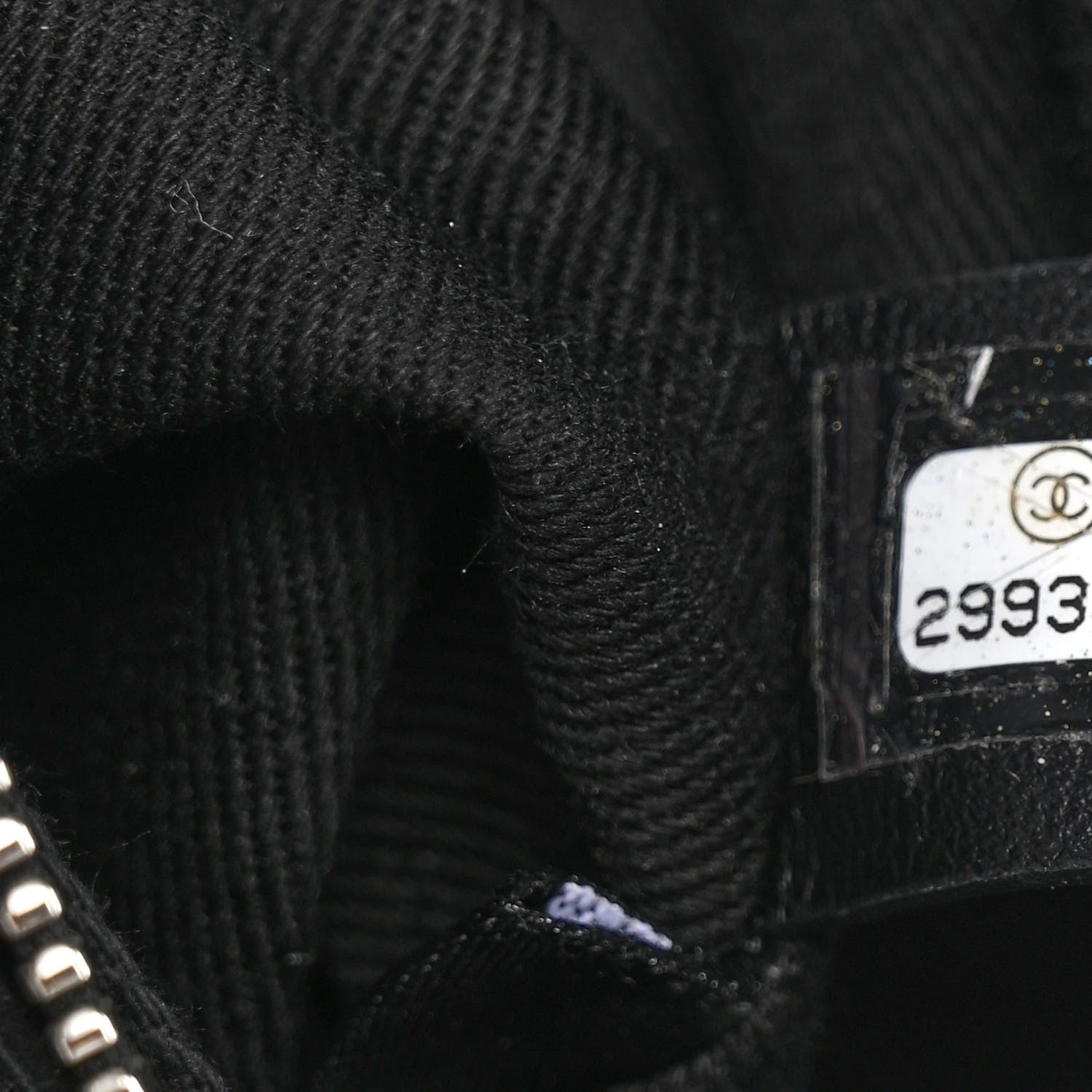 Chanel Calfskin Quilted Waist Belt Bag Black 7 of 9