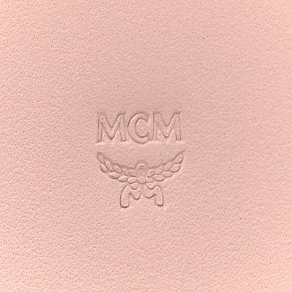 MCM Visetos Large Patricia Wallet On Chain Soft Pink 7 of 7
