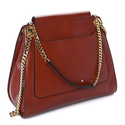 Chloe Shiny Calfskin Medium Annie Shoulder Bag Whiskey 2 of 8