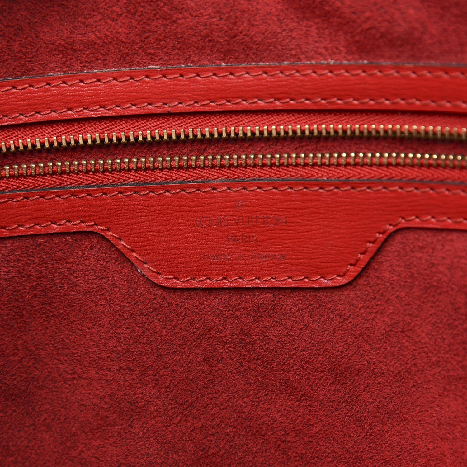 Louis Vuitton Epi Saint Jacques GM Castillan Red 6 of 16