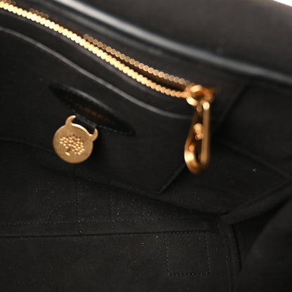 Mulberry Monogram Smooth Calfskin Canvas Print Bayswater  Black 4 of 8