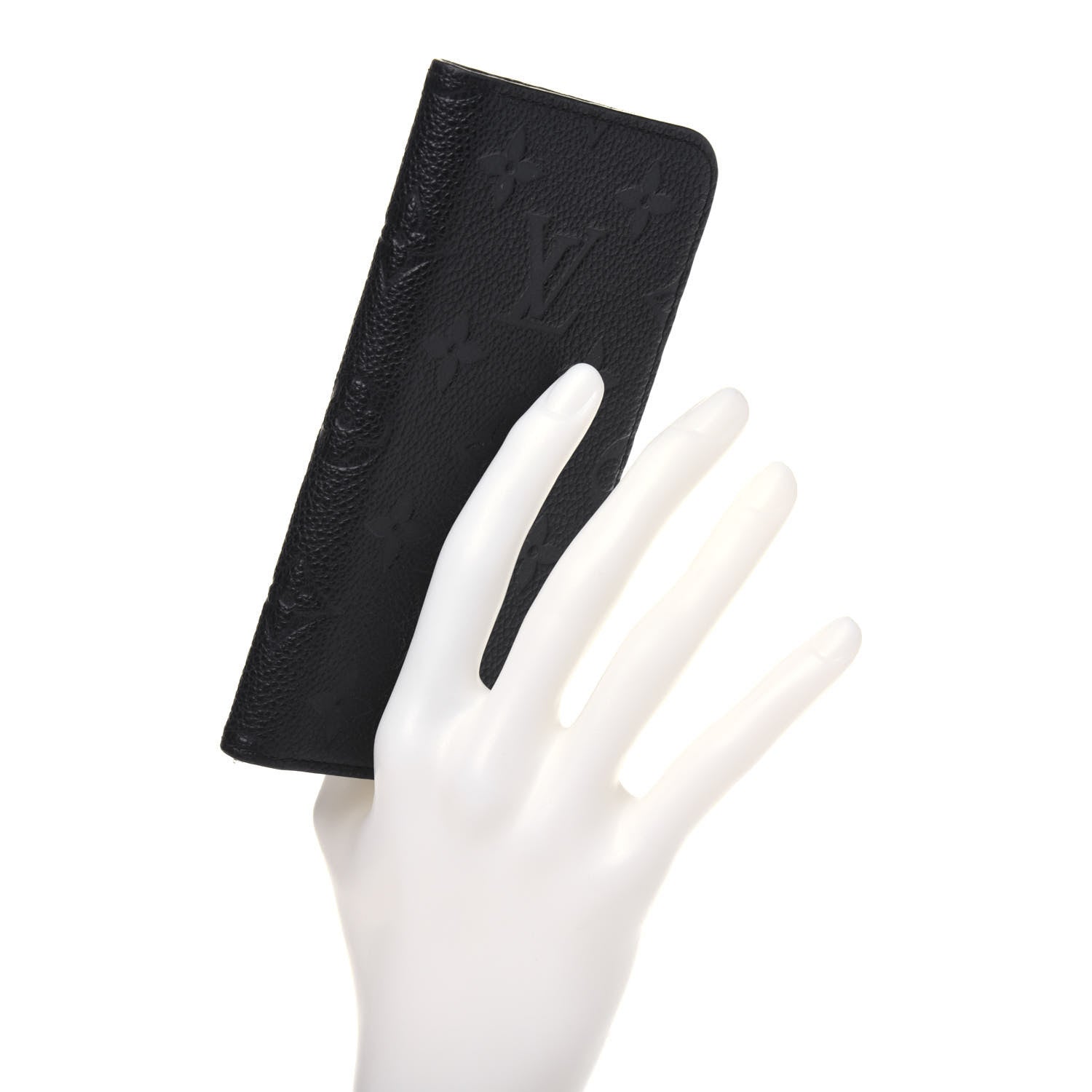 Louis Vuitton Empreinte iPhone X/XS Folio Case Black 2 of 12