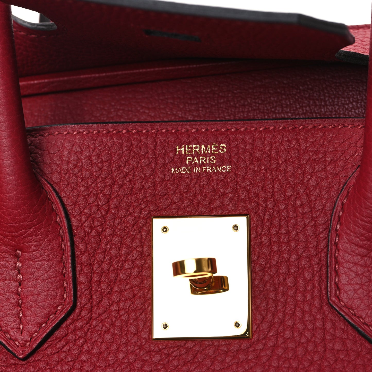 Togo Birkin 30 Rouge Grenat