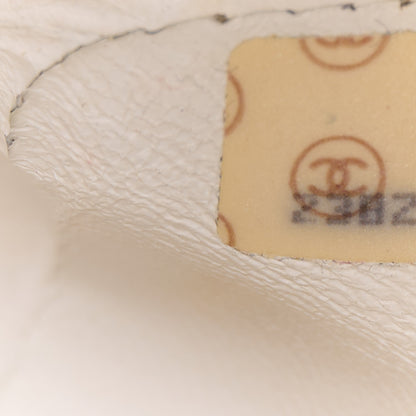 Chanel Lambskin Vertical Quilt Mini Flap Black White 9 of 18