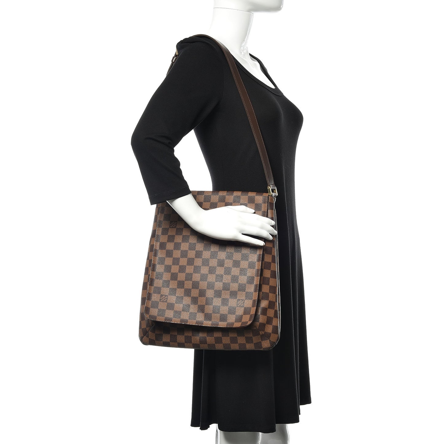 Damier Ebene Musette GM