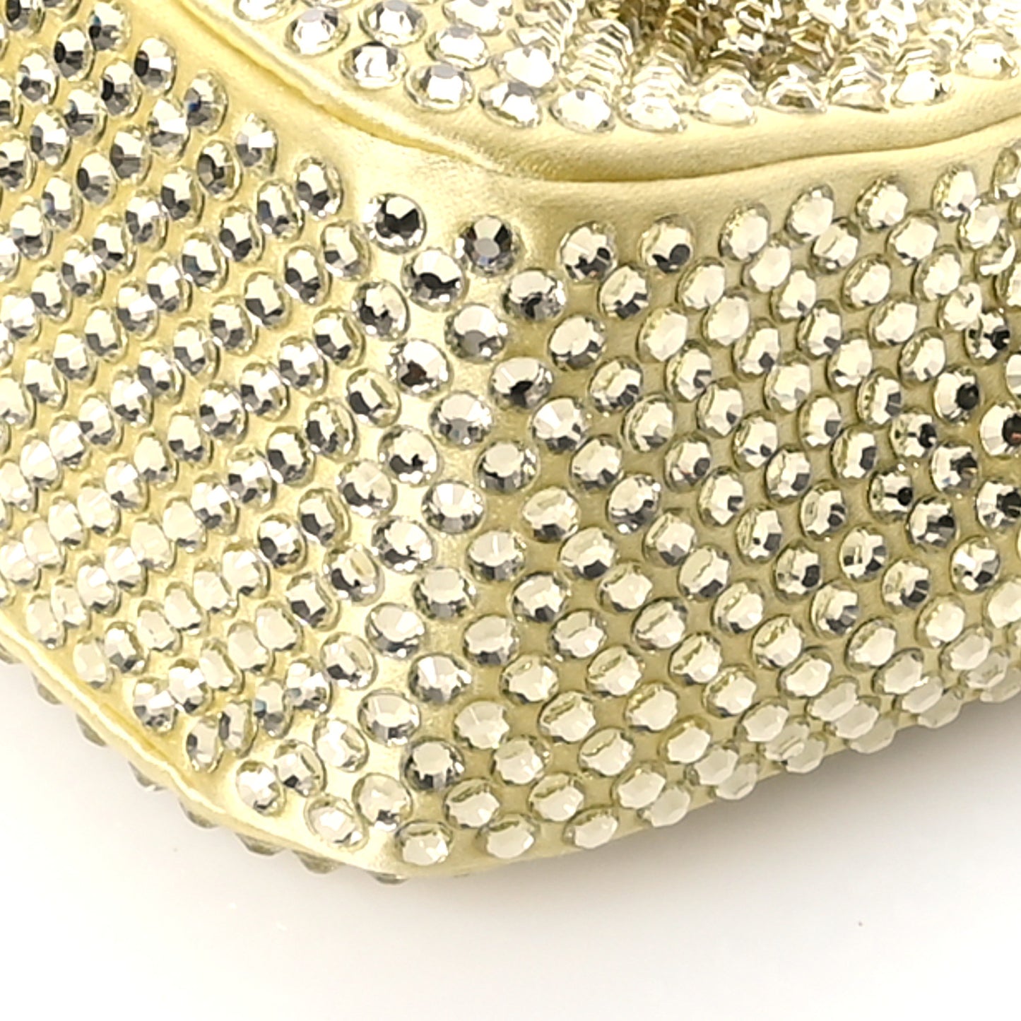 Satin Crystal Re-Edition 2005 Shoulder Bag Ananas