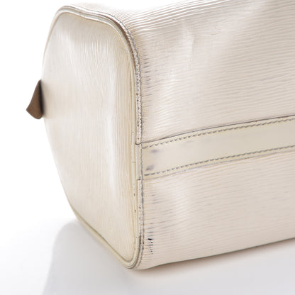 Louis Vuitton Epi Speedy 30 Ivory 15 of 35