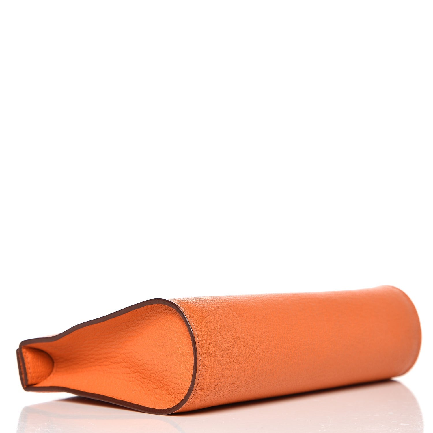 Hermes Chevre Mysore Karo GM Orange 4 of 10