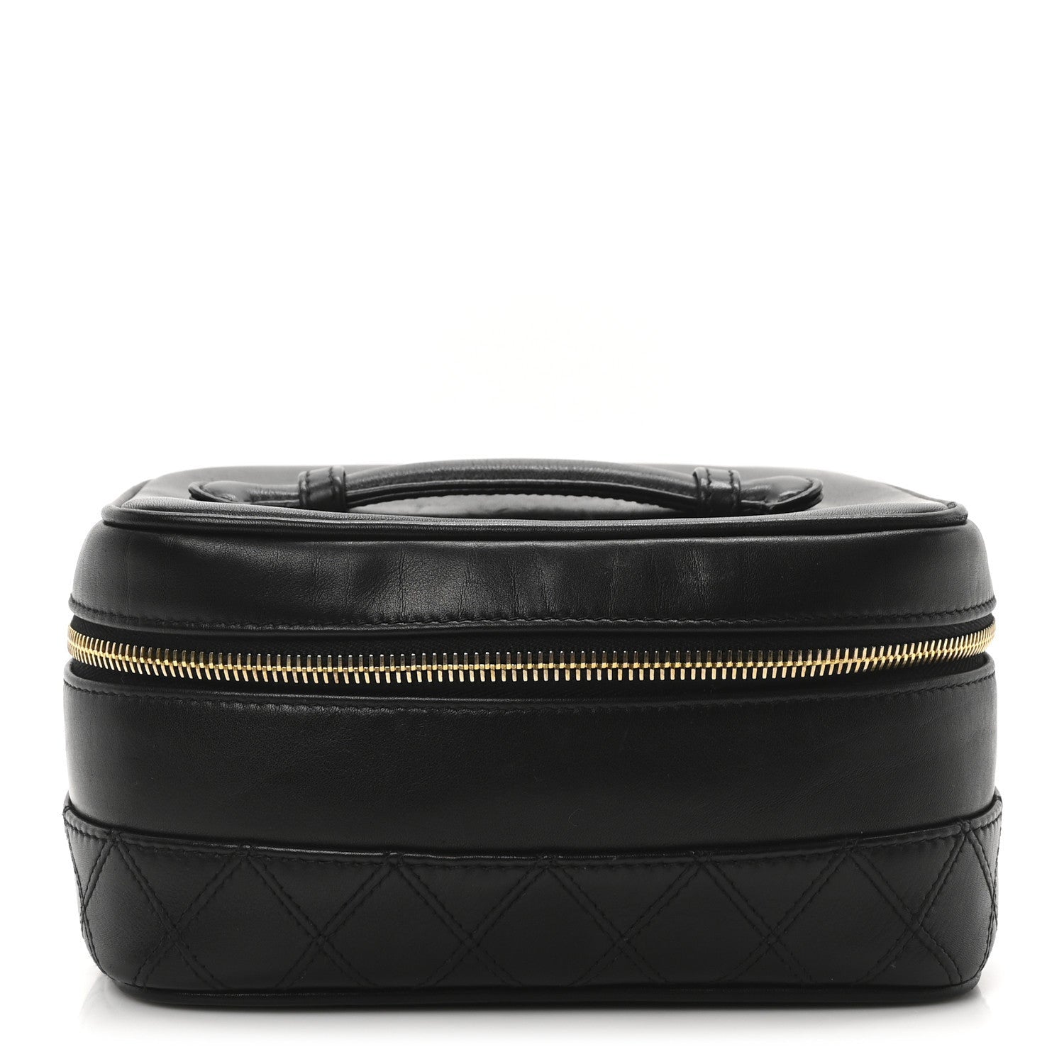 Chanel Lambskin Vanity Cosmetic Case Black 1 of 7