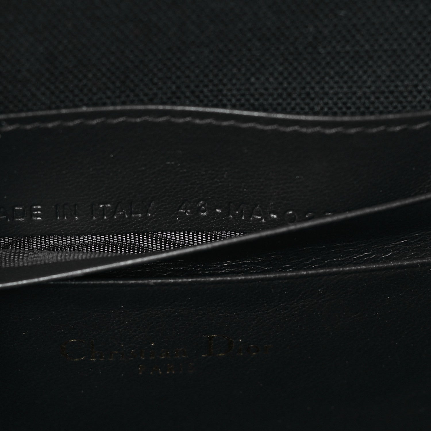 Christian Dior Oblique 30 Montaigne Top Handle Box Bag Blue 7 of 9