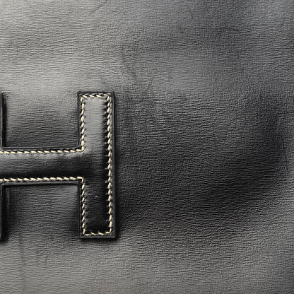 Hermes Box Jige PM Clutch Black 10 of 13