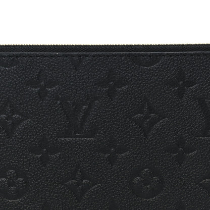 Louis Vuitton Empreinte Carryall PM Pochette Black 7 of 7