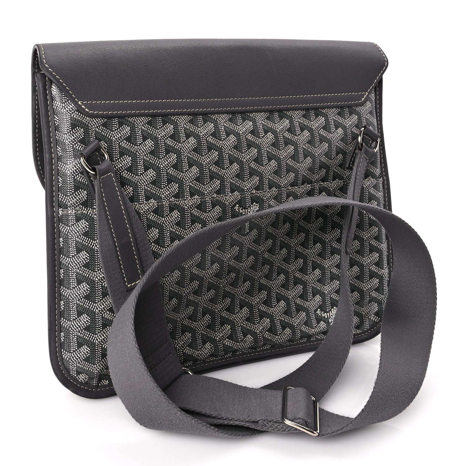 Goyard ine Coursier Messenger Bag Gray 10 of 16