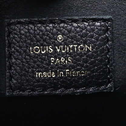 Louis Vuitton Grained Calfskin Lockme Chain Bag PM Black 6 of 9
