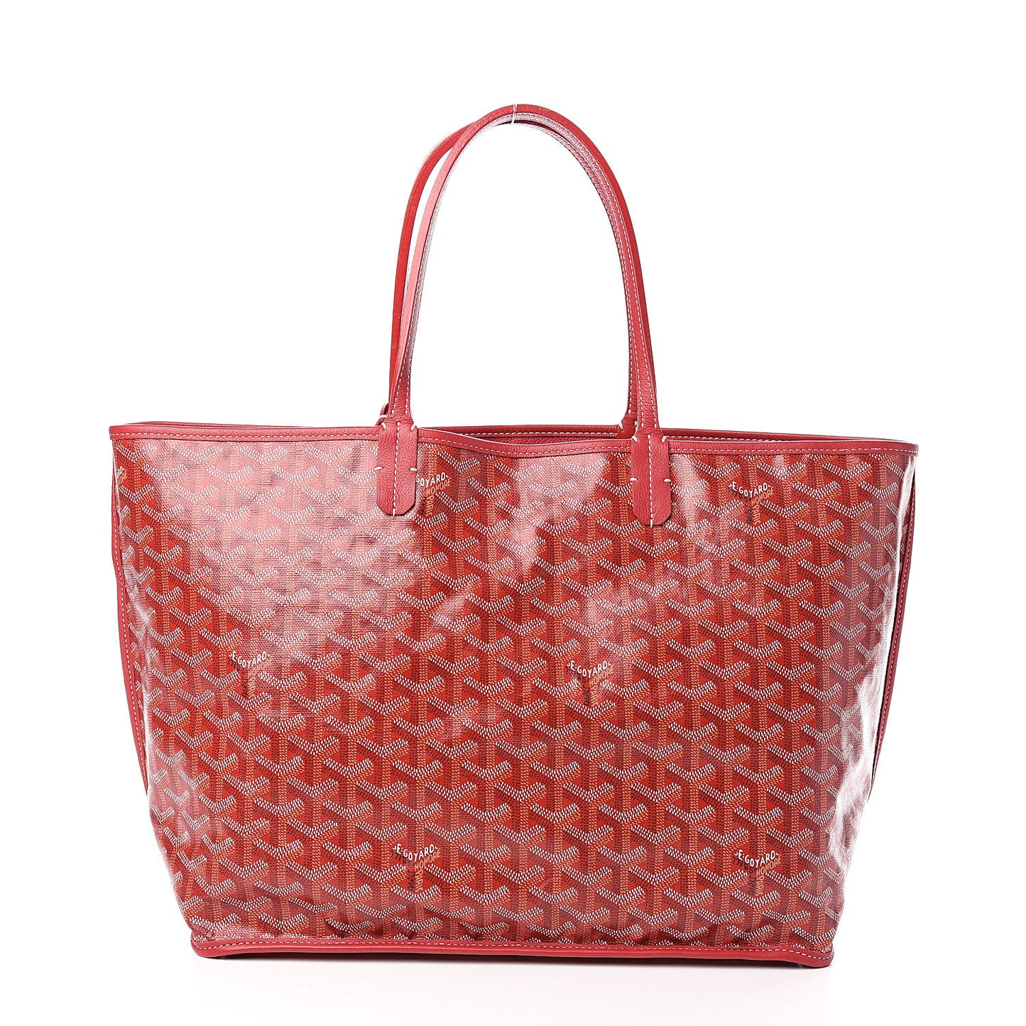 Goyardine Reversible Anjou PM Red