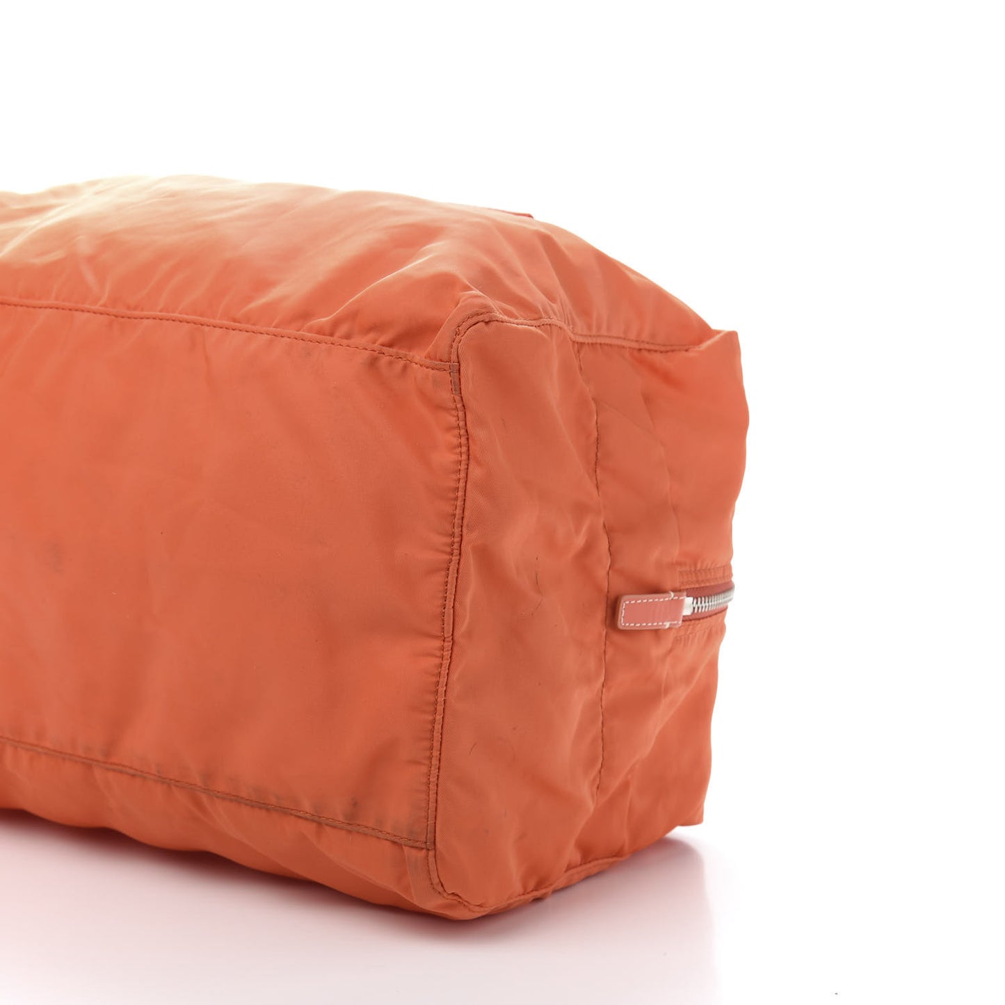Tessuto Nylon Duffel Bag Papaya