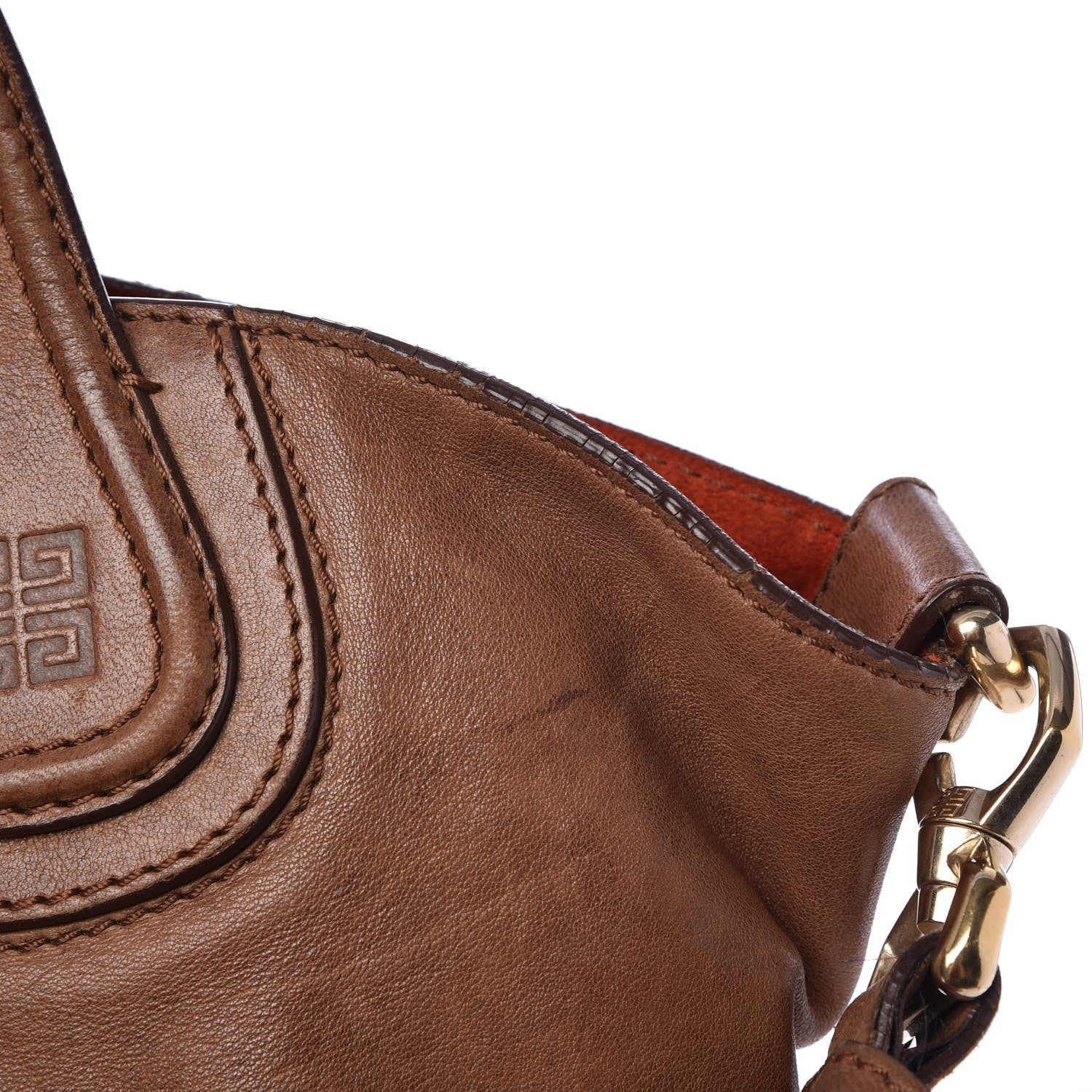 Givenchy Lambskin North South Nightingale Light Brown 15 of 22