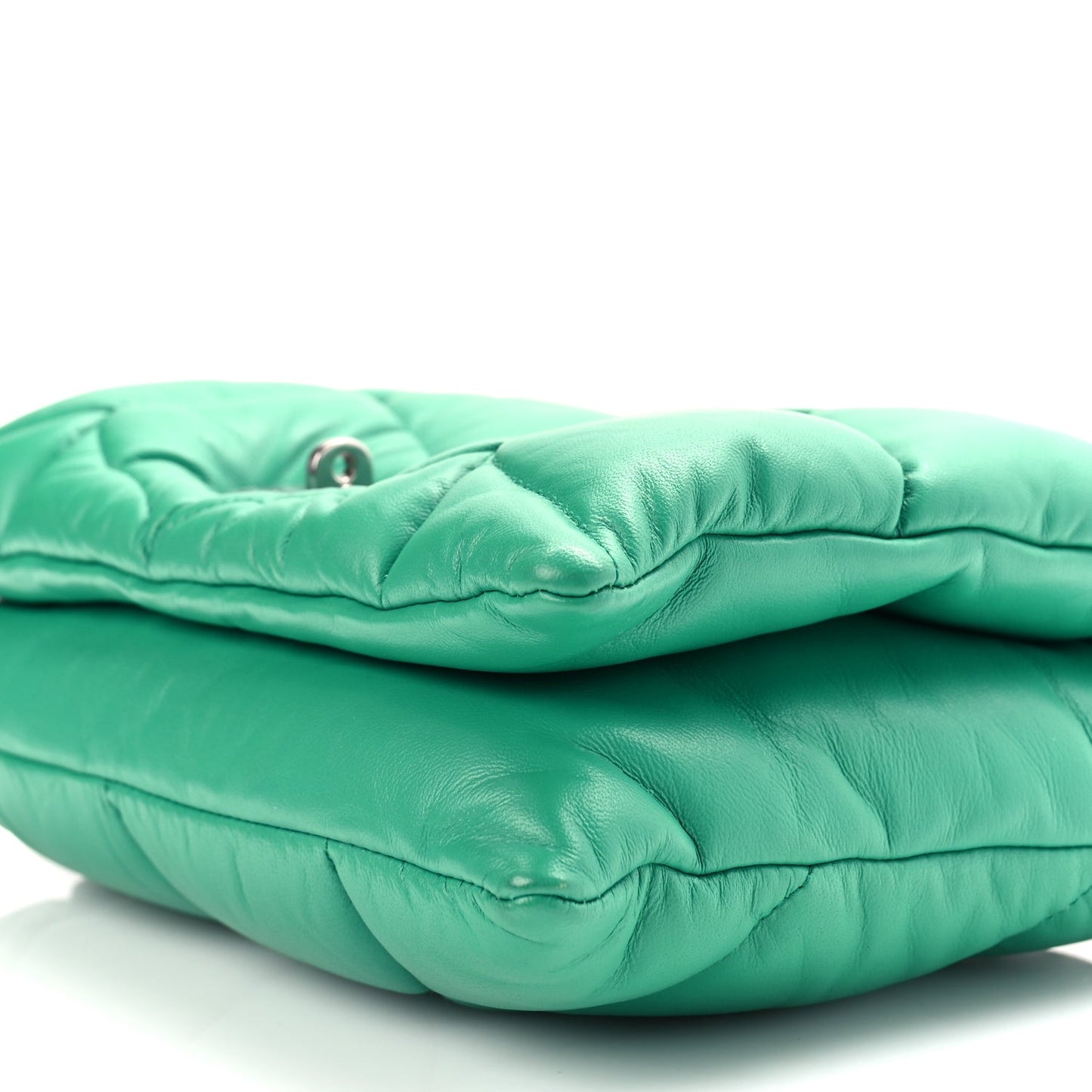Nappa Pillow Quilted Little Softie Bag Lawn Green