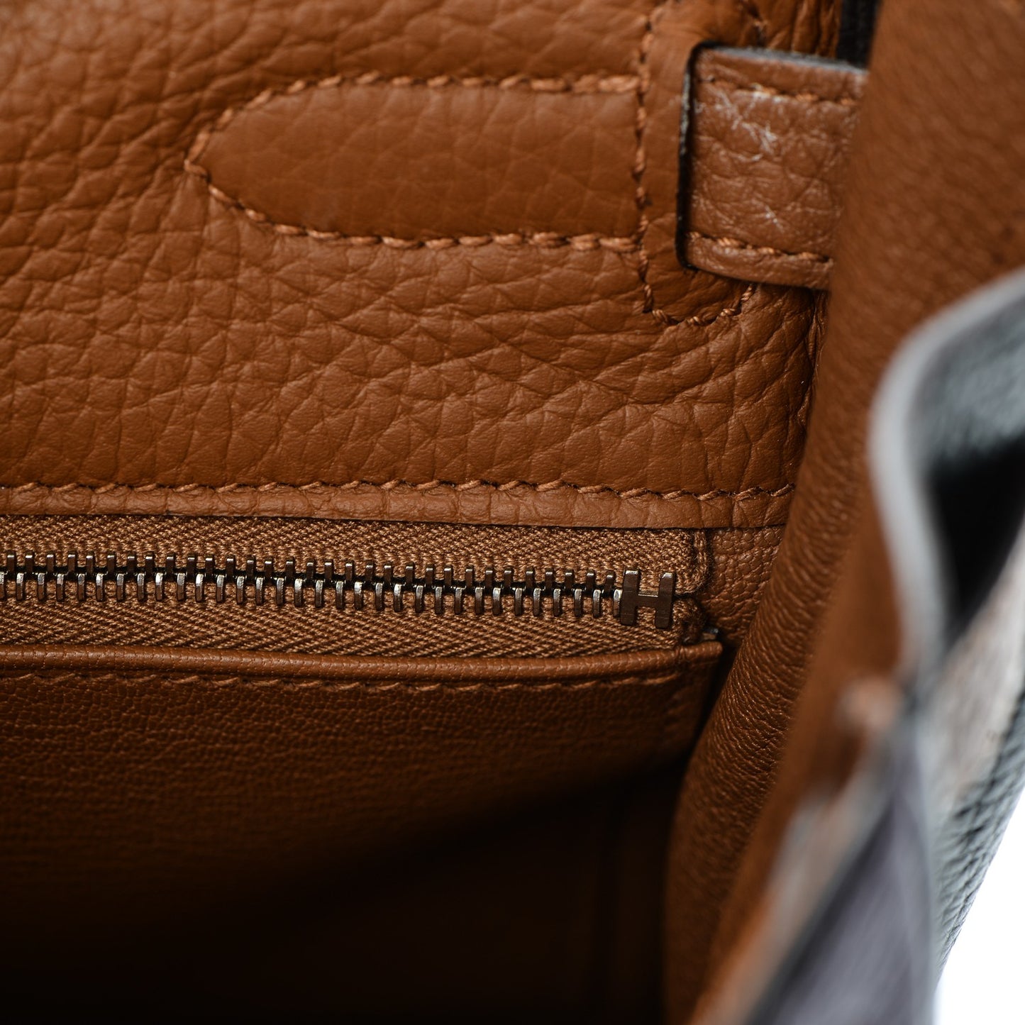 Taurillon Clemence Arlequin Kelly Retourne 32 Ultraviolet Etain