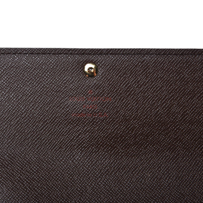 Louis Vuitton Damier Ebene Sarah Wallet 6 of 9